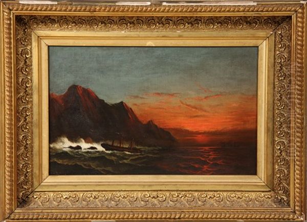 Shipwreck At Dusk - view 1