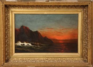 Shipwreck At Dusk