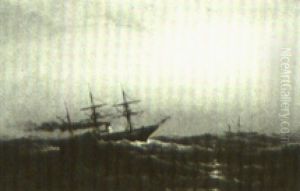Ship In Heavy Seas Ship In Heavy Seas