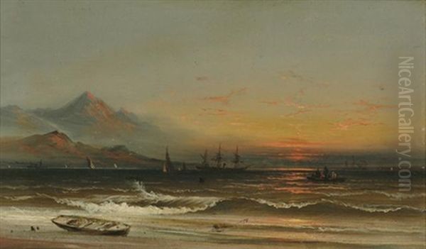 Sunrise On The Coast Of Wales - view 1