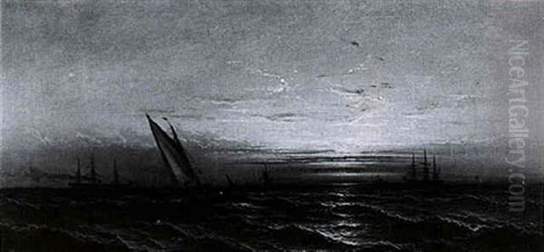 Ships At Sea, Break Of Day - view 1