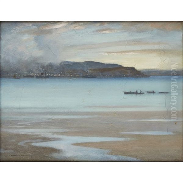 At Dusk On The Clyde - view 1