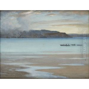 At Dusk On The Clyde by James Whitelaw Hamilton