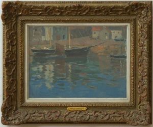 Harbour In Fife by James Whitelaw Hamilton