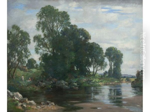 Noonday By The River - view 1