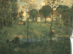 Scottish Farm by James Whitelaw Hamilton