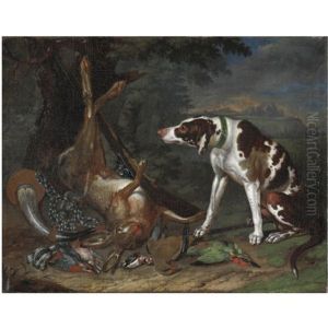 Cane Che Sorveglia La Caccia Cane Che Sorveglia La Caccia