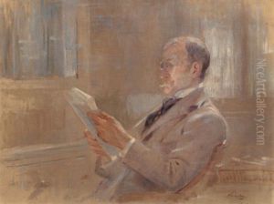 Portrait Of Dr. John Madison Taylor by John McClure Hamilton