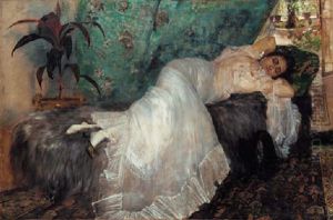The Afternoon Repose by John McClure Hamilton