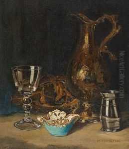 Still Life With Vase by Margaret (Maggie) Hamilton
