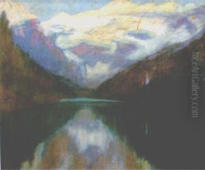 Sunrise, Lake Louise by Mary Ritter Hamilton