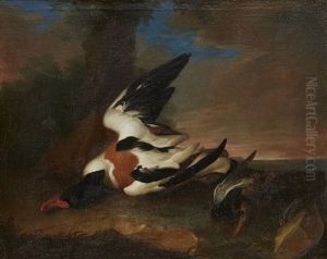 Philipp Ferdinand De Hamilton Circle Nature Morte by Philipp Ferdinand de Hamilton
