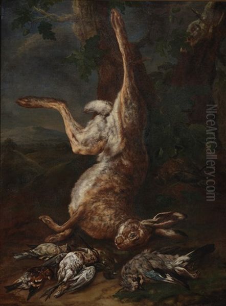 A Pair Of Hunting Still Lifes With Game - view 1
