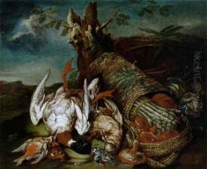 Jagdstilleben by Philipp Ferdinand de Hamilton