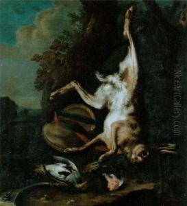 Jagdstilleben by Philipp Ferdinand de Hamilton