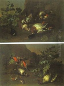 Jagdstilleben by Philipp Ferdinand de Hamilton
