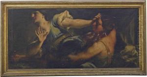 Tarquin And Lucretia by Antonio Balestra