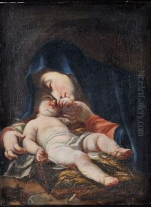 Madona S Dietatom by Antonio Balestra