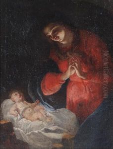 La Vergine Con Il Bambino by Antonio Balestra
