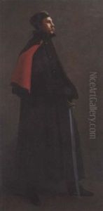 Portrait Of General Sir Ian Standish Monteith Hamilton by Vereker Monteith Hamilton