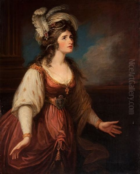 Portrait Of Sarah Siddons As Zara - view 1