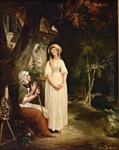 Lavinia And Her Mother by William Hamilton