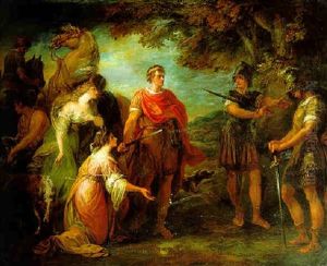 Palamon And Arcite by William Hamilton