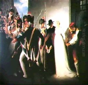 Marie Antoinette Being Led To Her Execution by William Hamilton