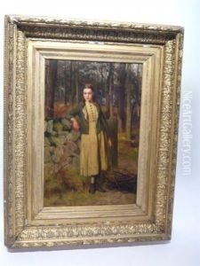 Jeune Fille En Foret Jeune Fille En Foret