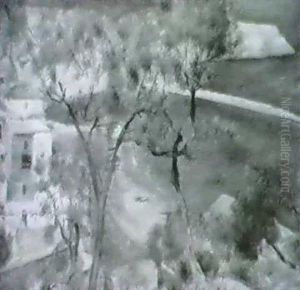 Sudliche Kustenlandschaft by Eugen Hamm