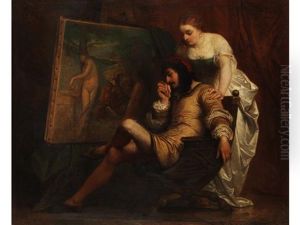 Der Junge Maler Tizian by Edouard Jean Conrad Hamman