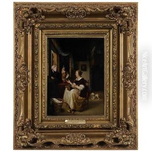 The Lace Maker's Dinner by Alexis van Hamme