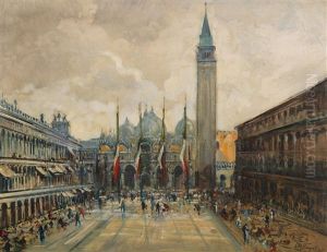 View Of St Mark"s Square, Venice