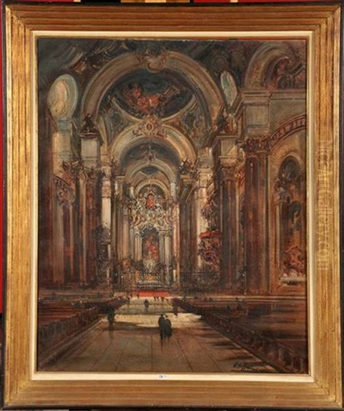 Interieur D'eglise Anime - view 1