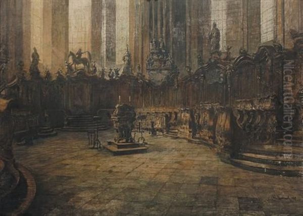 Interior, Mainz Cathedral - view 1