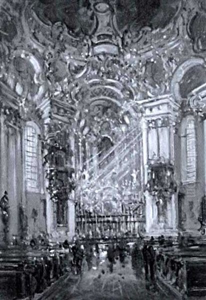 Inneres Der Wieskirche - view 1