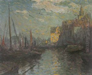 Hafen Von Emden Am Delft