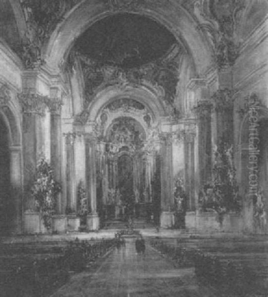 In Der Abteikirche Ottobeuren - view 1