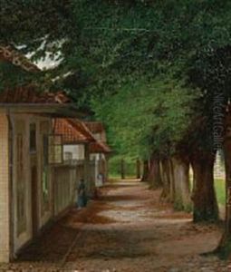 Ved Kavalerboligen. Fredensborg