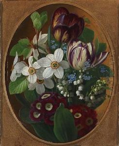 Still Life With Flowers by William Hammer