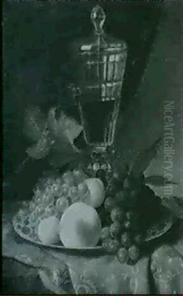 Still Life With Fruit And A Wine Goblet - view 1