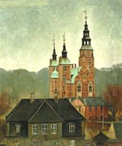 View Of Rosenborg Castle In Copenhagen