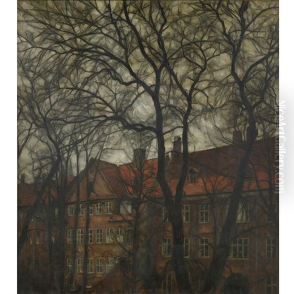 Parti Fra Noggerade I Kobenhavn (view Of Noggerade, Copenhagen) - view 1