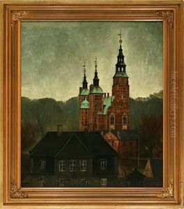 Autumn Day At Rosenborg Palace, Denmark