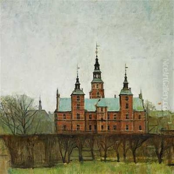 Rosenborg Set Fra Kongens Have - view 1