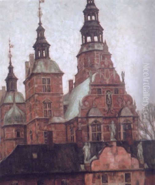 Rosenborg Slot, Set Over Portbygningern - view 1