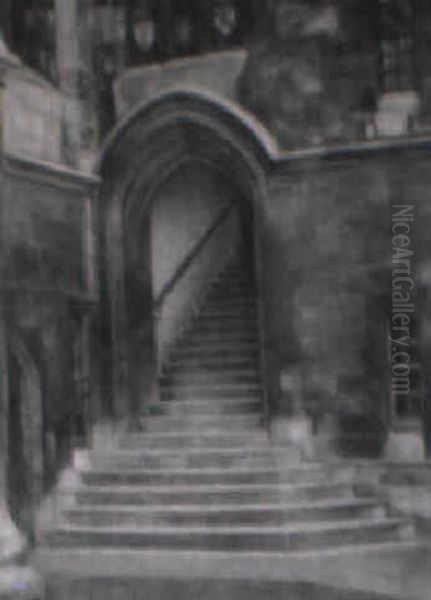 Trappen, New College, Oxford - view 1