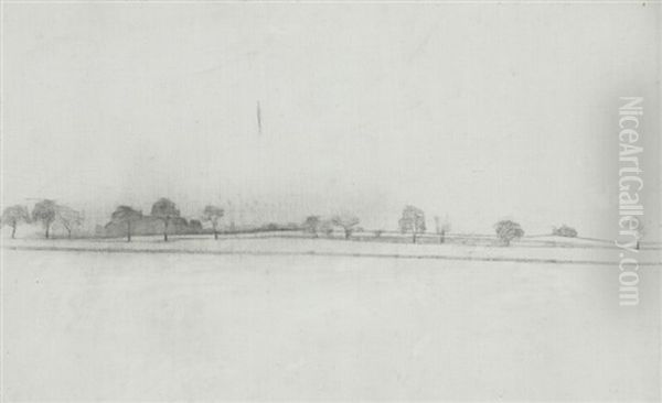 Road Near Lake Gentofte - view 1