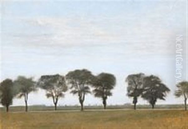 Landscape From Gentofte North Of Copenhagen, Summer - view 1