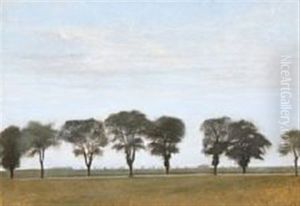Landscape From Gentofte North Of Copenhagen, Summer Landscape From Gentofte North Of Copenhagen, Summer